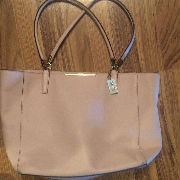 Coach Handbags - Coach Handbag Pale Pink